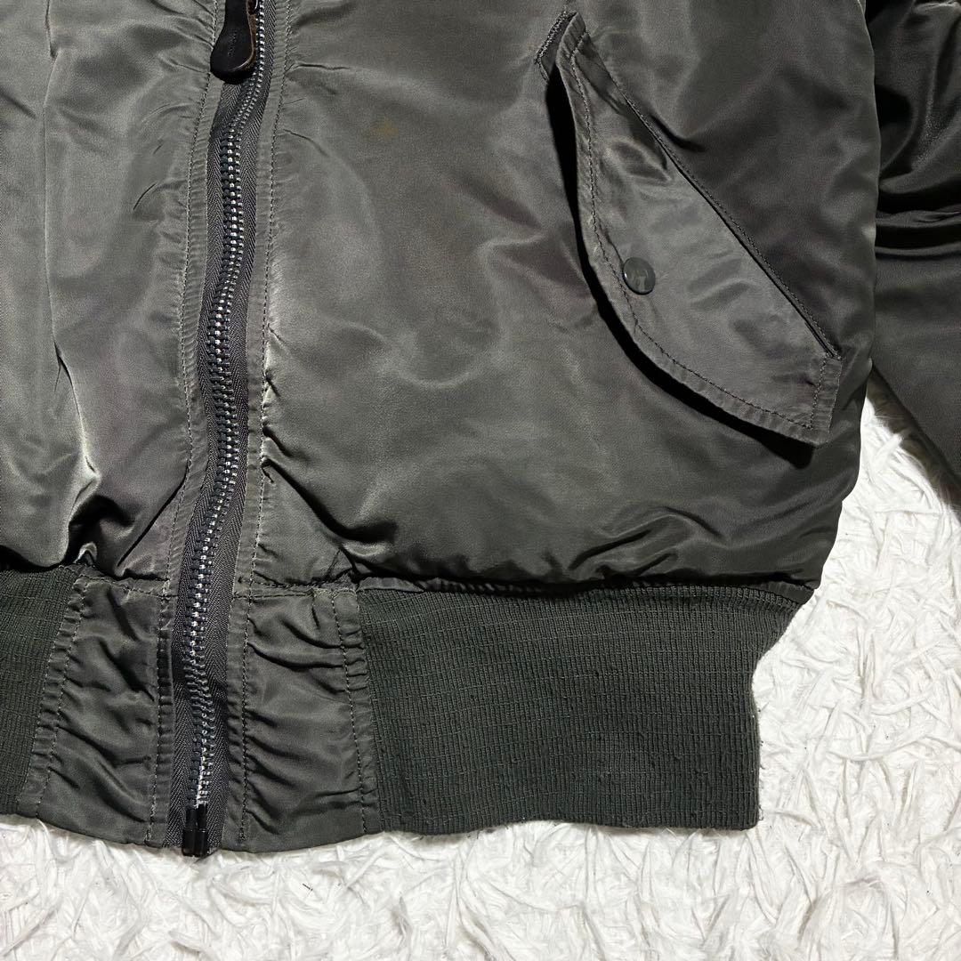 USA製【アルファインダストリーズ】MA-1フライトジャケット Mサイズ