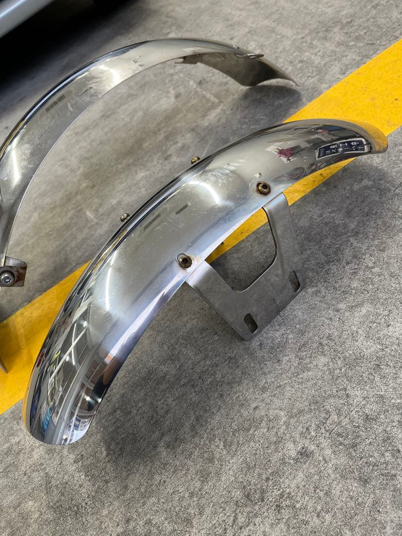 ヤマハ　SR用　ペイトンプレイスプレイスショートフェンダー前後セット