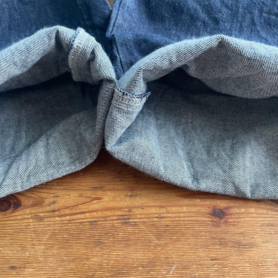 HARVESTY/ハーベスティ デニムオーバーオール サイズ2