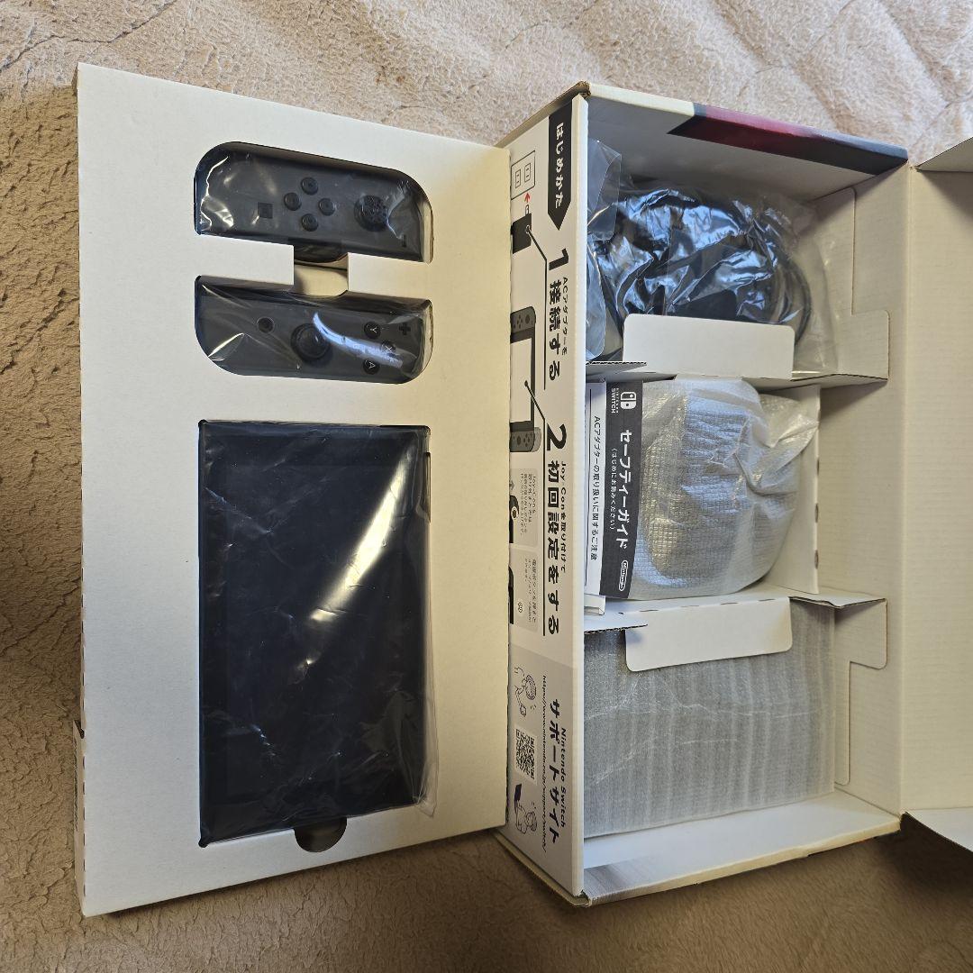 Nintendo Switch本体　箱　付属品セット