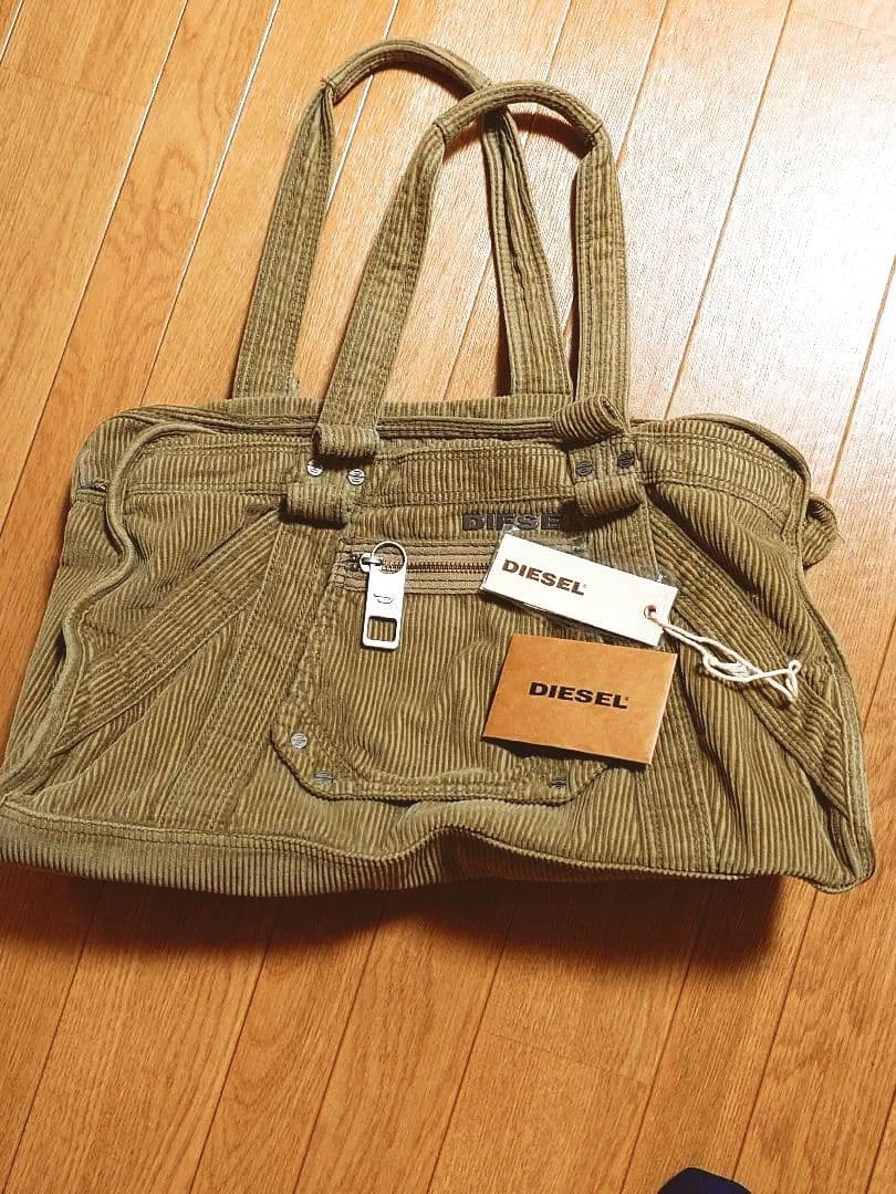 DIESEL Y2K archive l logo バッグ