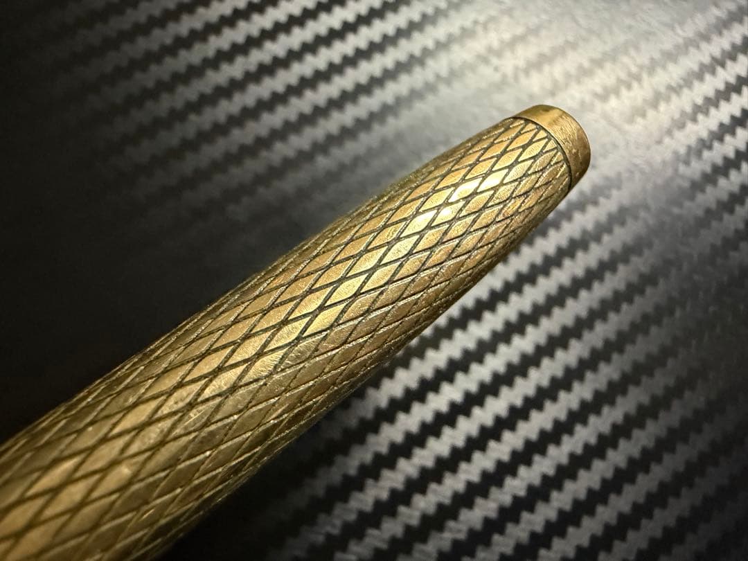 美品 シェーファー インペリアルゴールド F 細字 万年筆