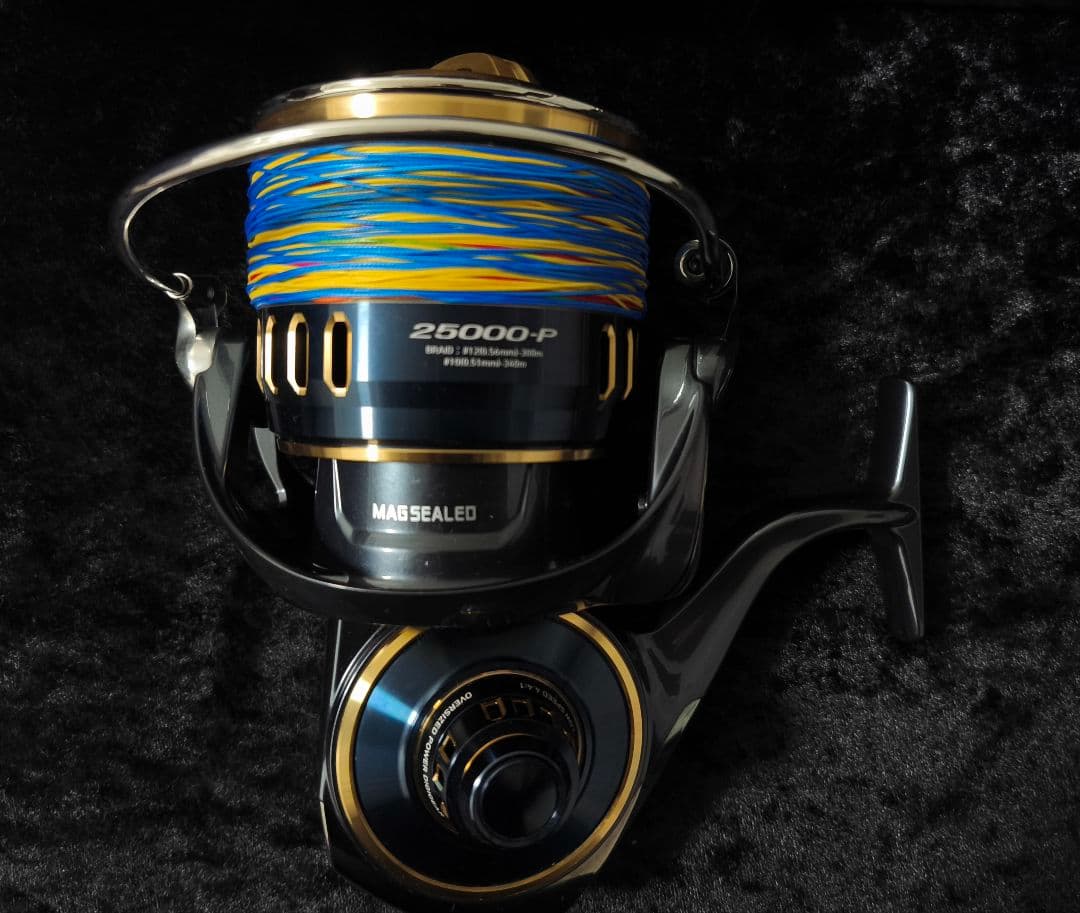 ダイワ 25ソルティガ 25000-P オシア17+ 15号