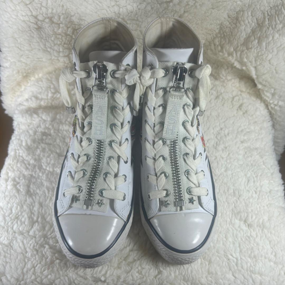ASH アッシュ バタフライ ハイカットスニーカー　38 23.5〜24.5
