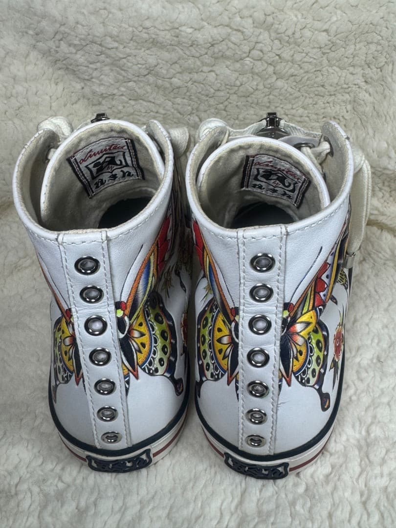 ASH アッシュ バタフライ ハイカットスニーカー　38 23.5〜24.5