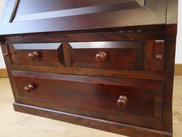 松本民芸家具　座ビューロー　ライティング　座机　 再塗装済　ＵＳＥＤ