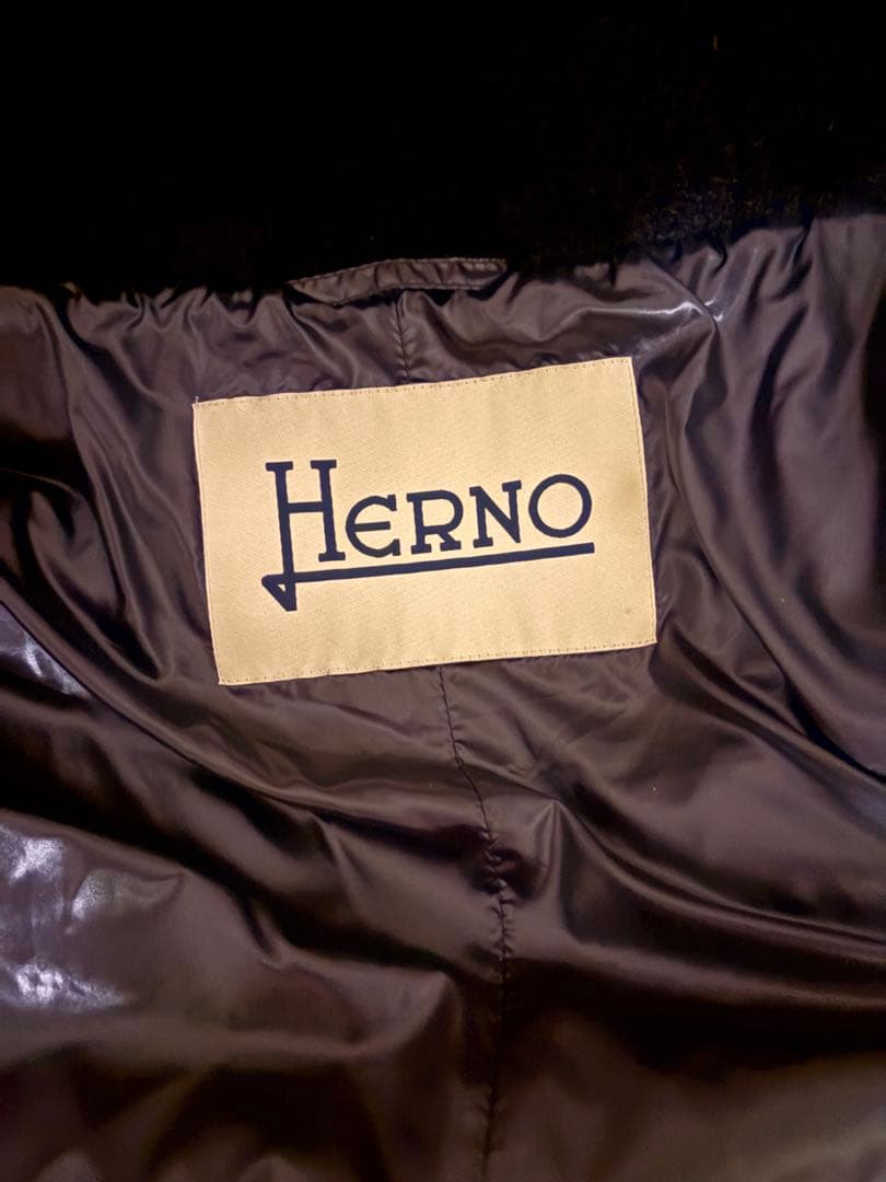 HERNO ブラック ダウンジャケット 40 定価19万