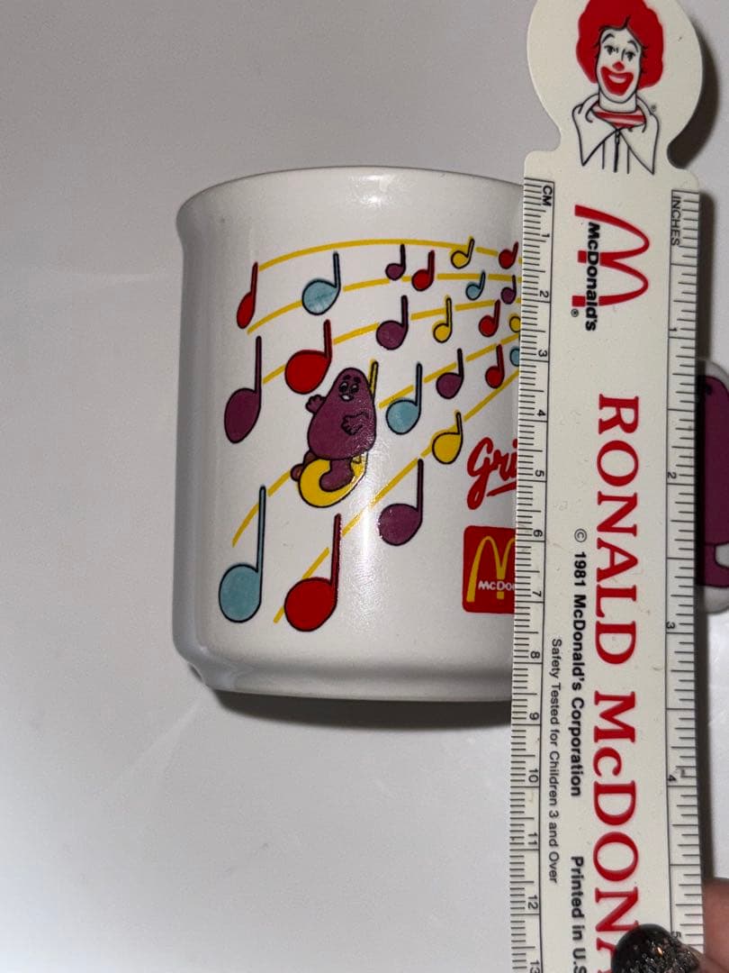 1980 ヴィンテージ マクドナルド 地域限定 グリマス マグカップ レア