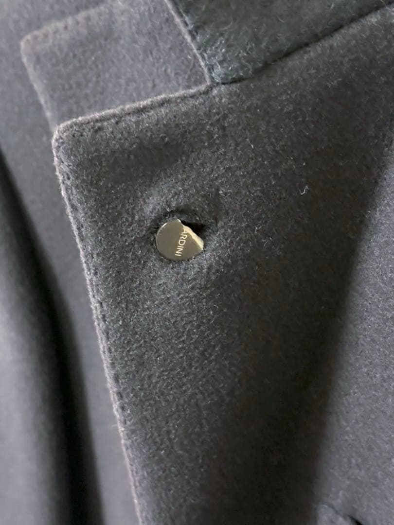 LARDINI ラルディーニ チェスターコート 42 ネイビー【k ryo様用】