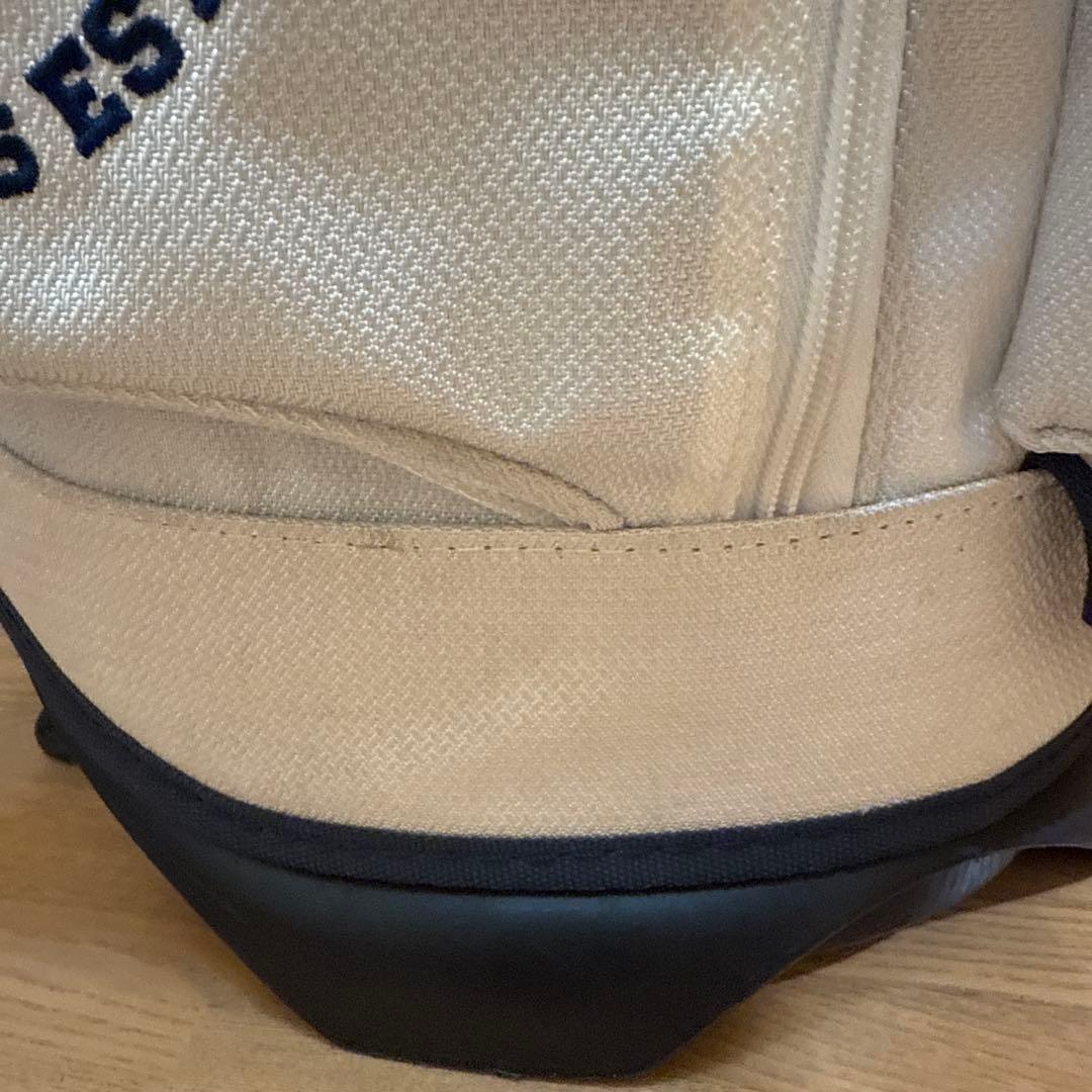 パーリーゲイツゴルフバッグ・キャディバッグ ホワイト　アイアンカバー付き