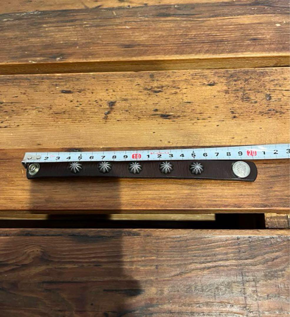 廃盤品　希少　Larry Smith レザーブレスレット　バングル