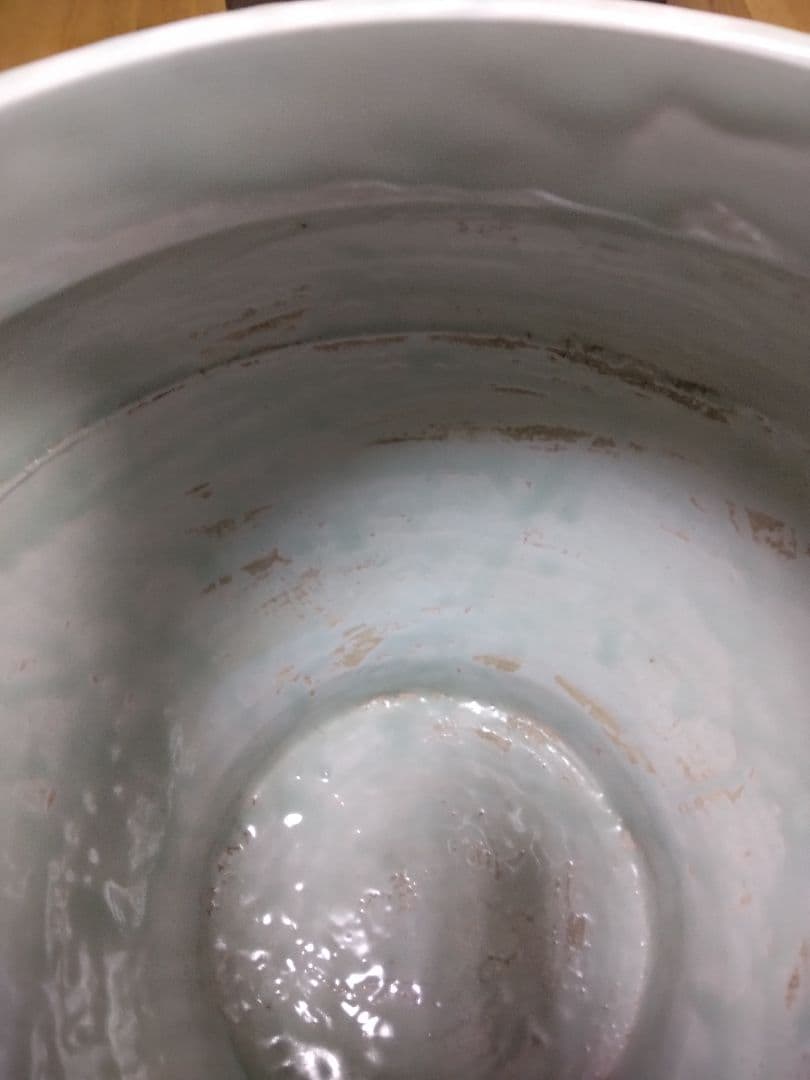 中国美術青花魚藻紋壺