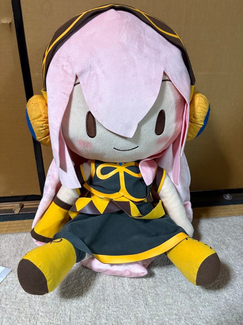 巡音ルカ ふわぷちどでかジャンボぬいぐるみ