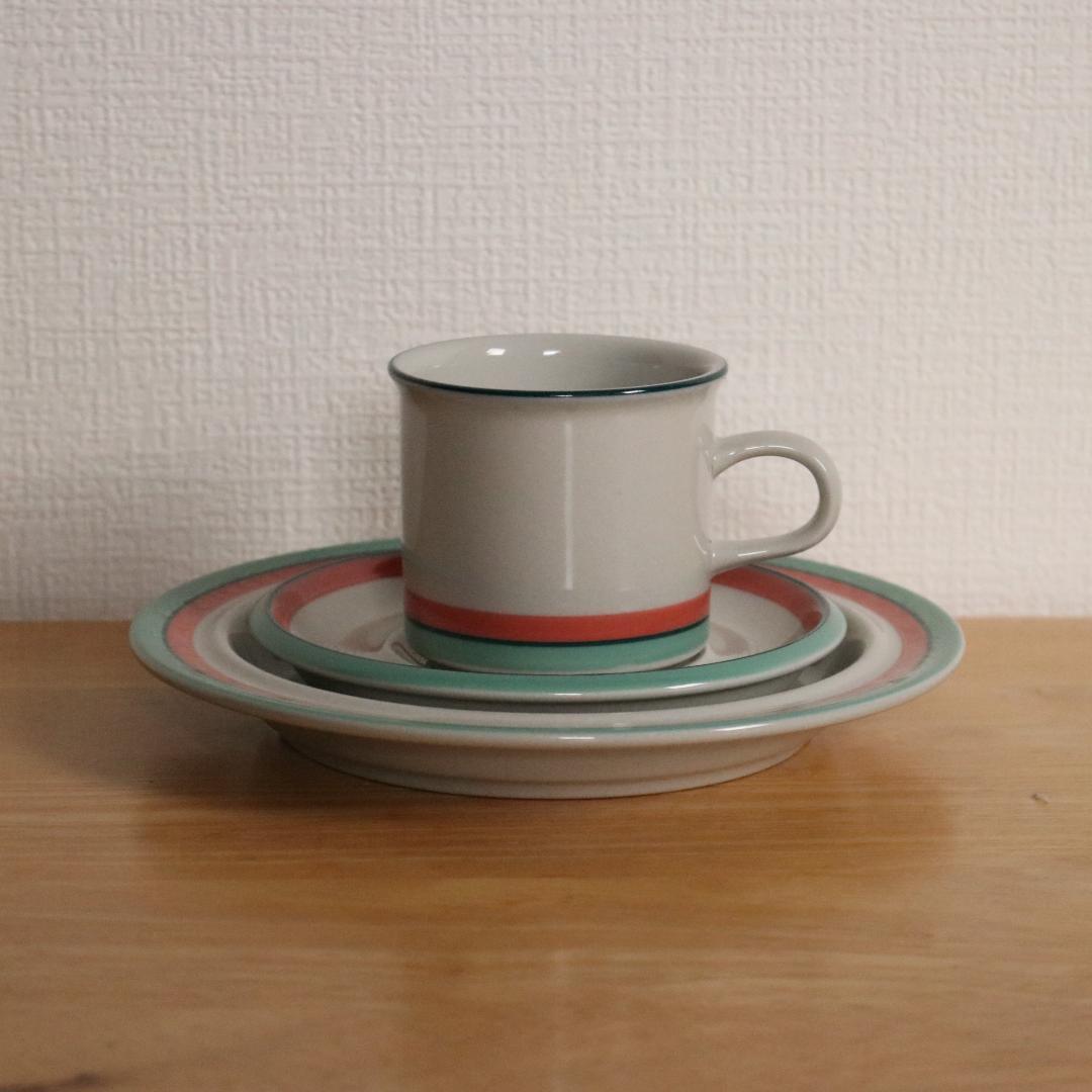 ARABIA ミルヤ ミリヤ Milja　トリオ1客セット 北欧ヴィンテージ