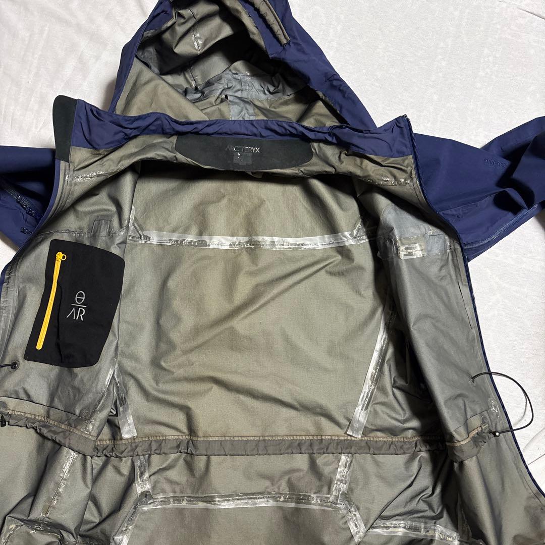 アークテリクス　名作 絶版 金ロゴ 刺繍 Theta AR Jacket