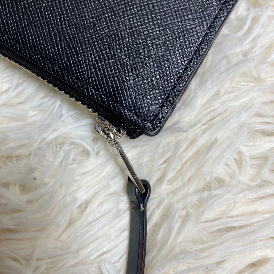 【未使用品】ポールスミス ケース マルチカラー 近年モデル サフィアーノ