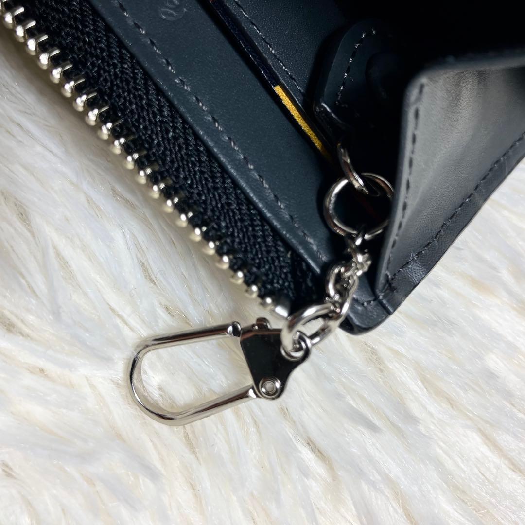 【未使用品】ポールスミス ケース マルチカラー 近年モデル サフィアーノ