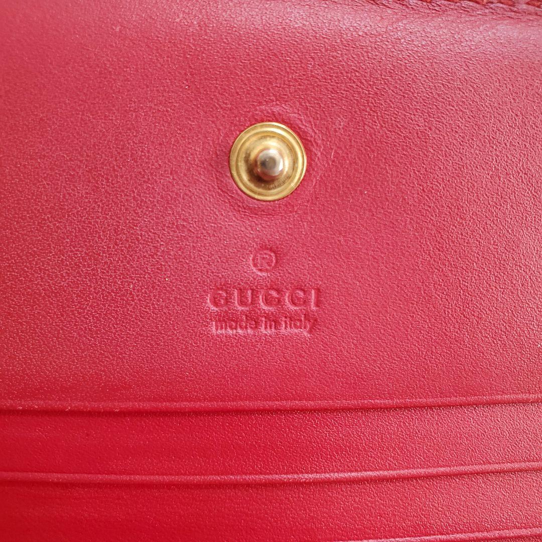 美品 希少 GUCCI　さくらんぼ　GGスプリーム　レザー　チェリー
