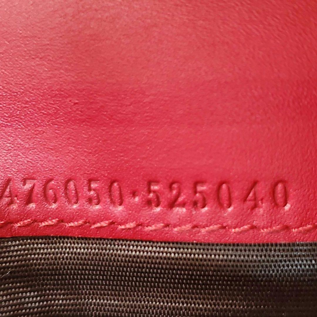 美品 希少 GUCCI　さくらんぼ　GGスプリーム　レザー　チェリー