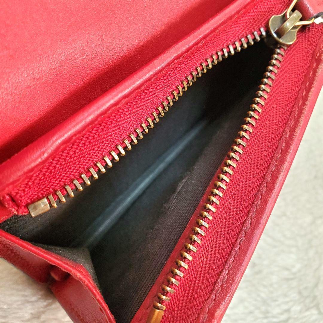 美品 希少 GUCCI　さくらんぼ　GGスプリーム　レザー　チェリー