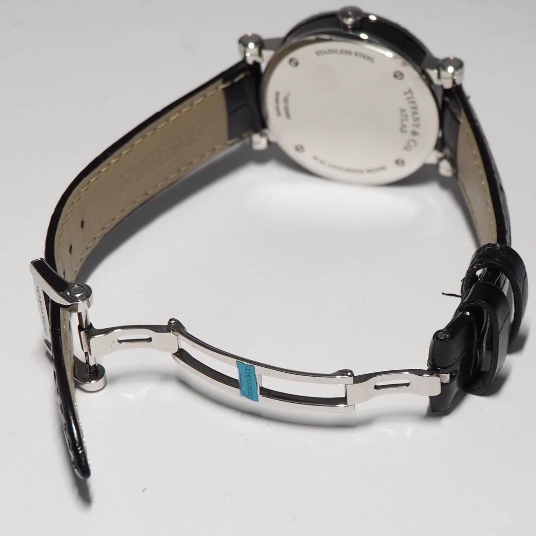 新同品 ティファニー TIFFANY＆CO. アトラス デイト 腕時計 F410