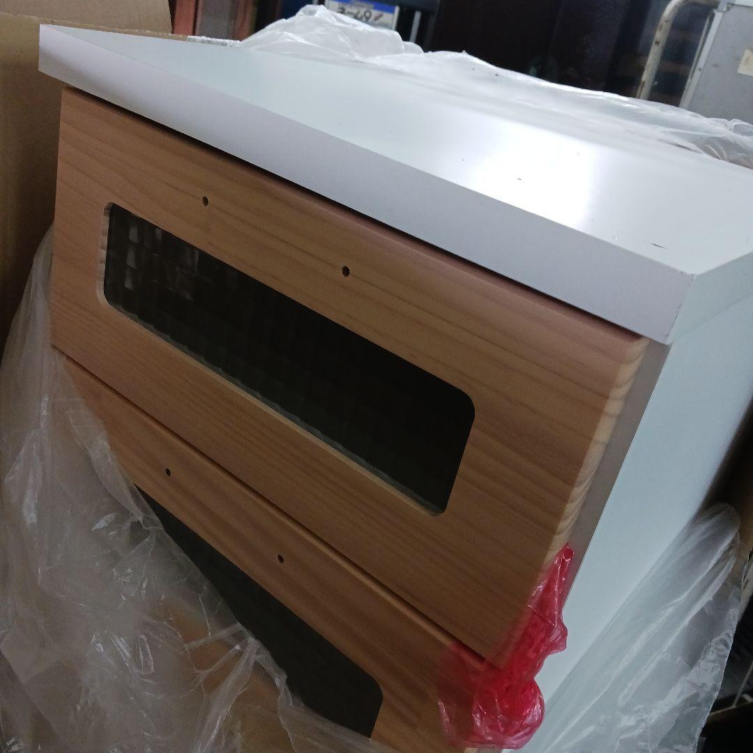 KS2　ターボチェスト タンス 幅40cm 高さ147cm ホワイト　バニラ