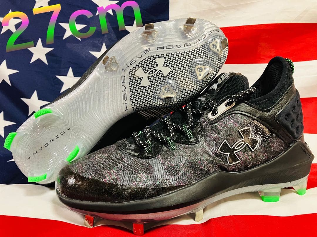 【新品】アンダーアーマー 野球 スパイク ハーパー8 Mid 27cm