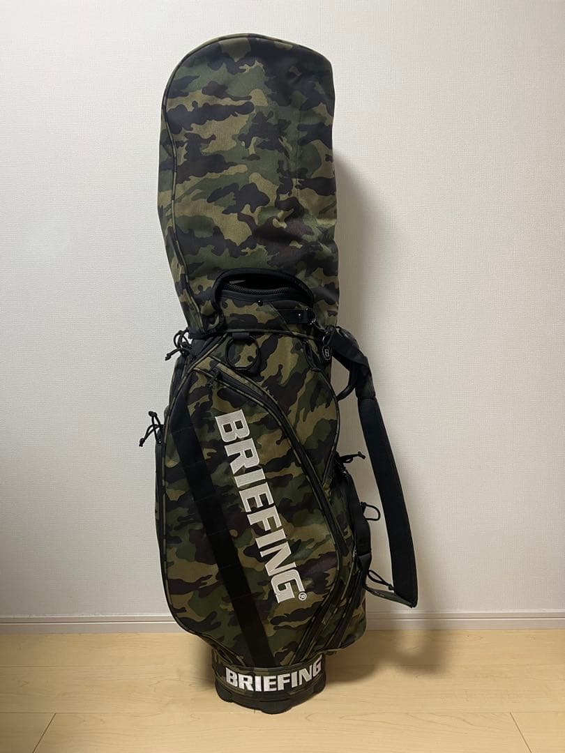 BRIEFING グリーンカモ キャディバッグ