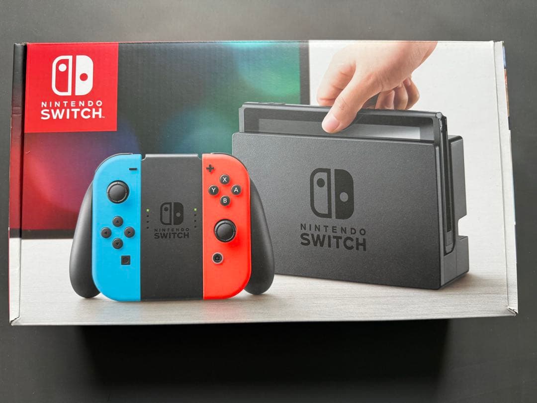 【新品・未使用】Nintendo Switch 本体 ネオン（バッテリー強化版）