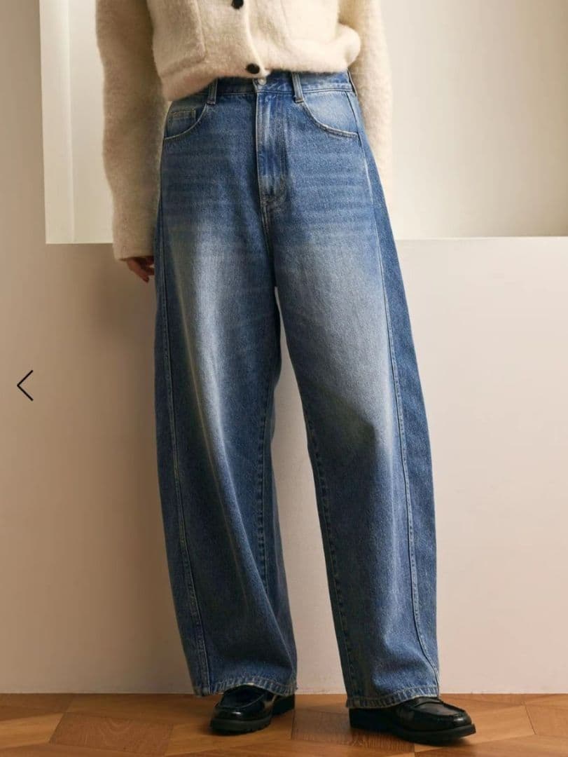 デニムカーブパンツ BEAUTY &YOUTH UNITED ARROWS