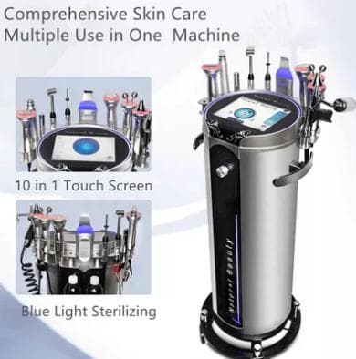 【美品】ハイドラフェイシャル 10-in-1多機能美顔器