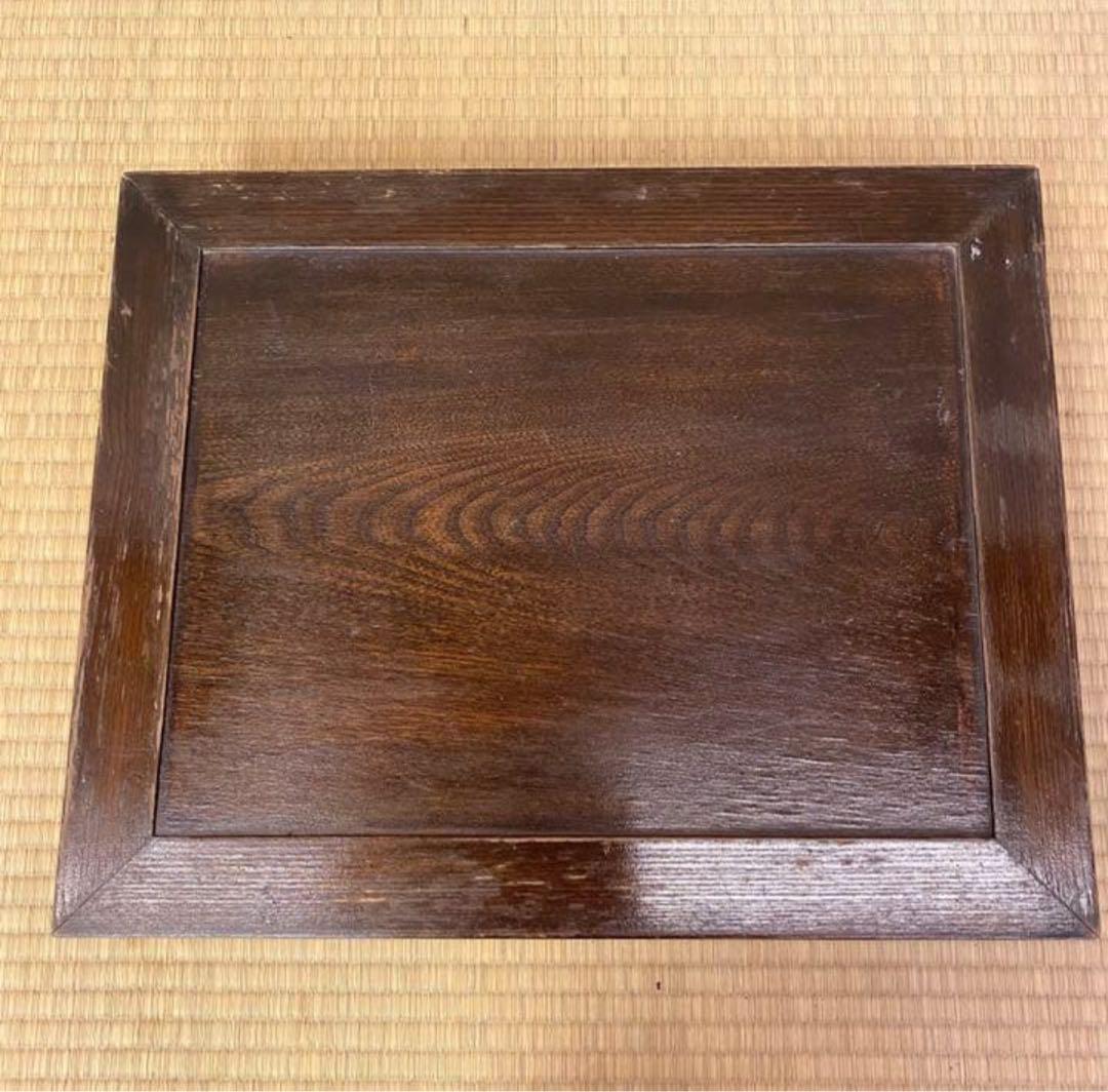 家具職人オリジナル盆栽飾り台　平卓 オリジナル一品物　48センチ