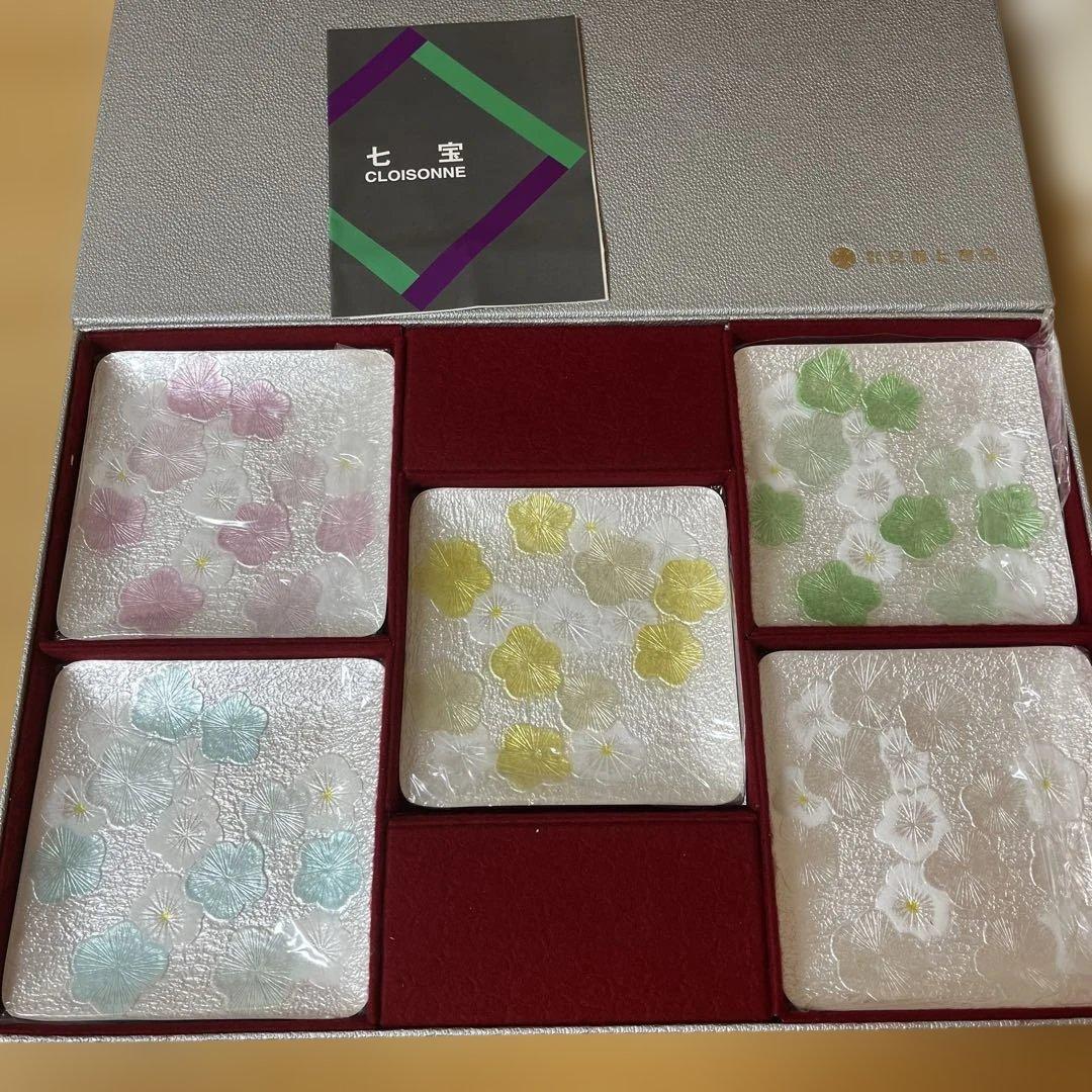 銀座安藤七宝店5枚セット新品未使用9999→9111