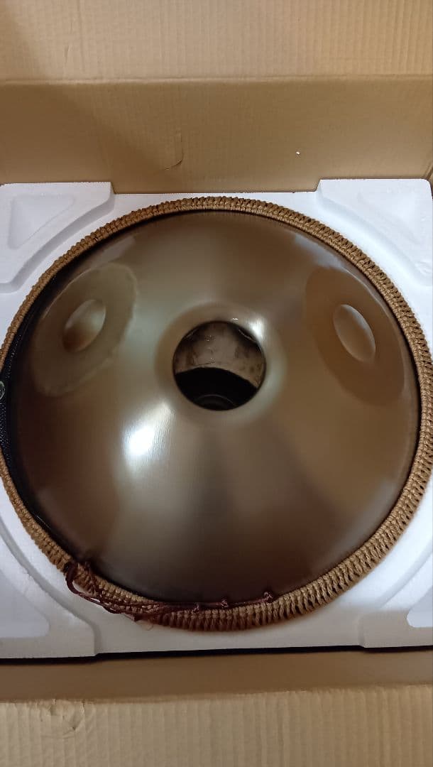 新品 19インチ 12音 ハンドパン 432hz スチールタングドラム 打楽器