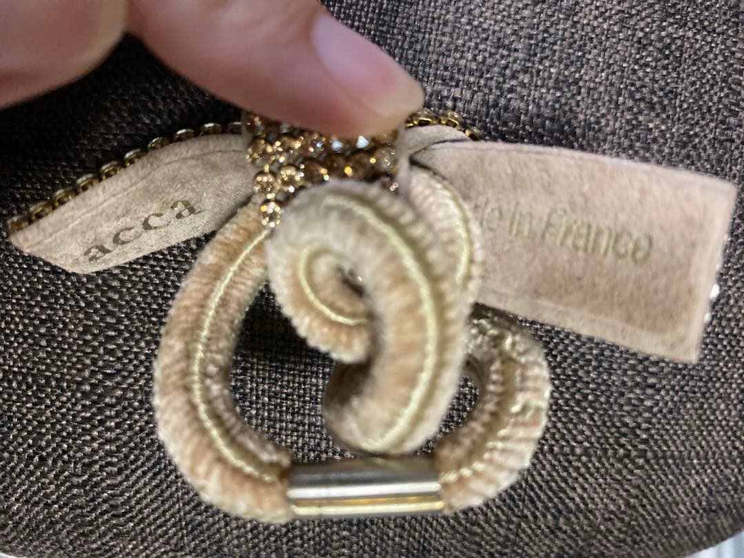 acca エレガントストーンヘアゴム