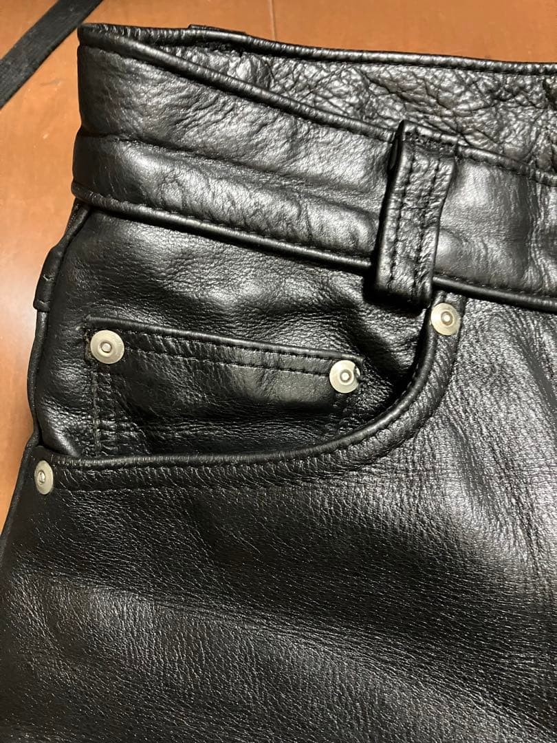 Schott ショット　レザーパンツ　W28インチ