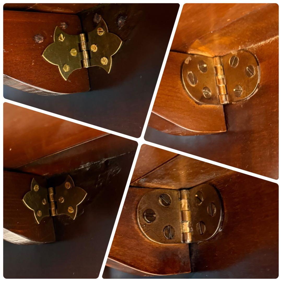 HR615 【希少デザイン】英国アンティーク　オケージョナルテーブル