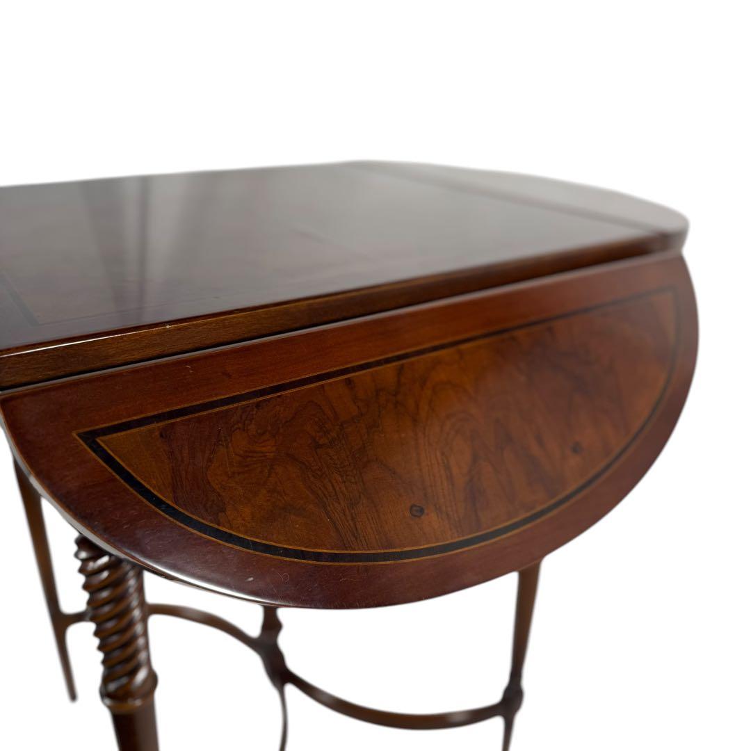 HR615 【希少デザイン】英国アンティーク　オケージョナルテーブル