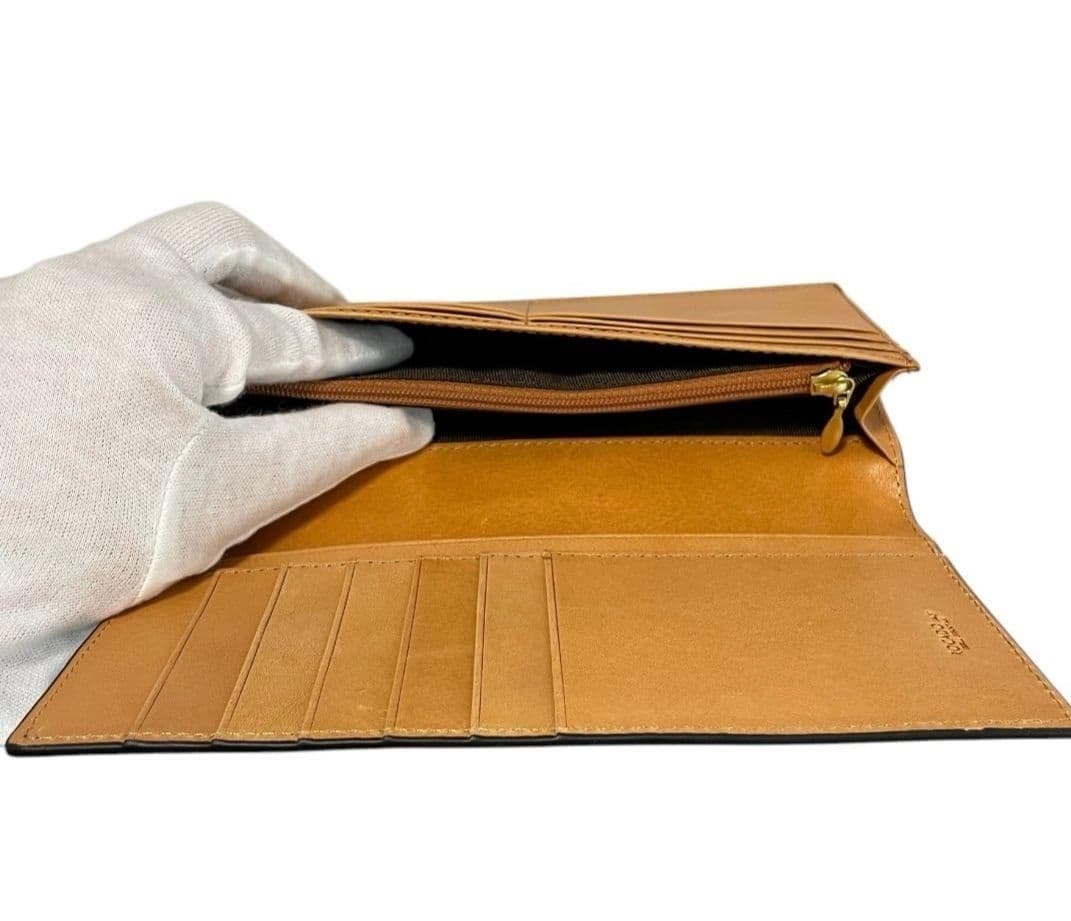 【新品】ROCADO ロカド シェルコードバン 二つ折り 長財布 馬革 ブラック