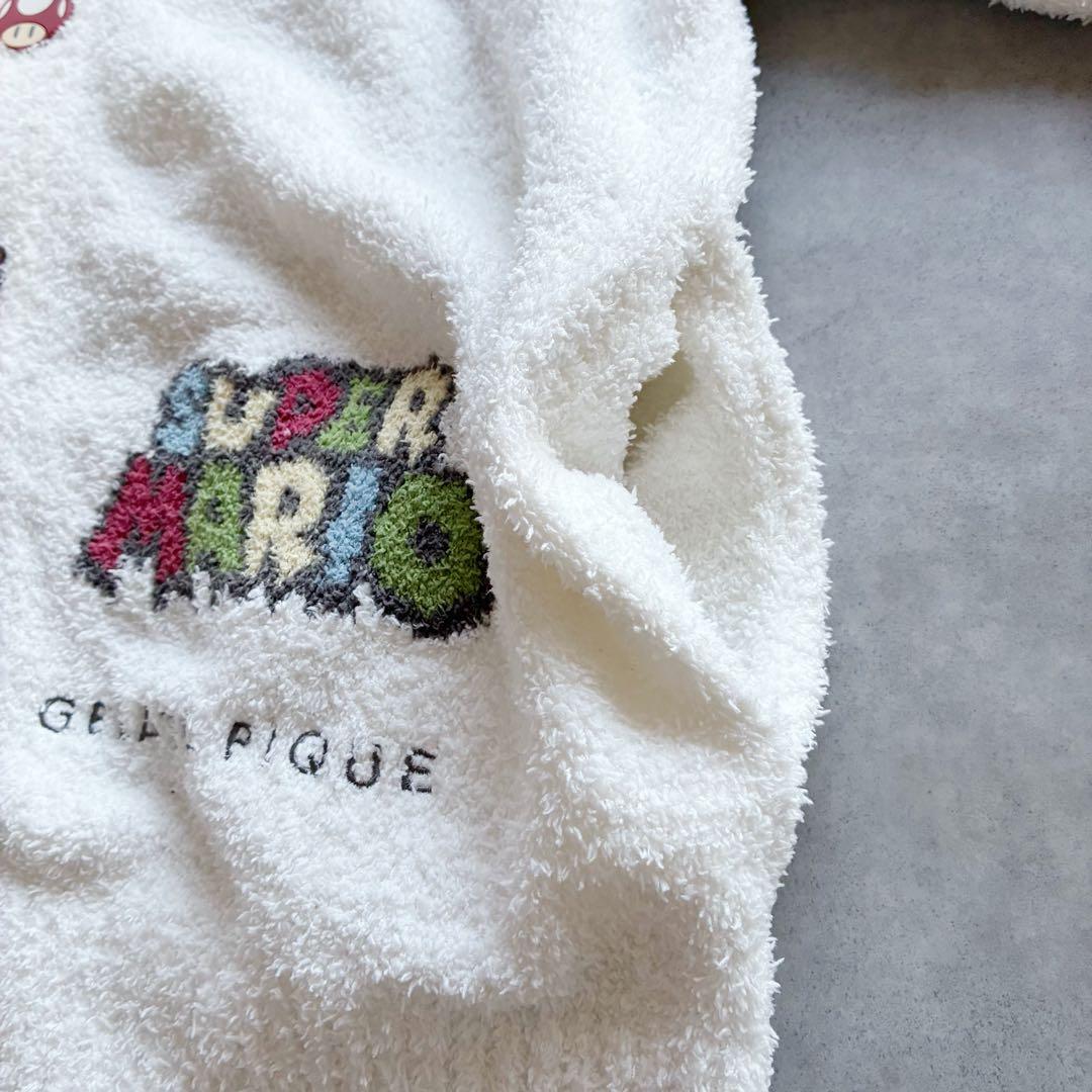 【rinchan様】ジェラートピケスーパーマリオ ジャガードショールカーディガン