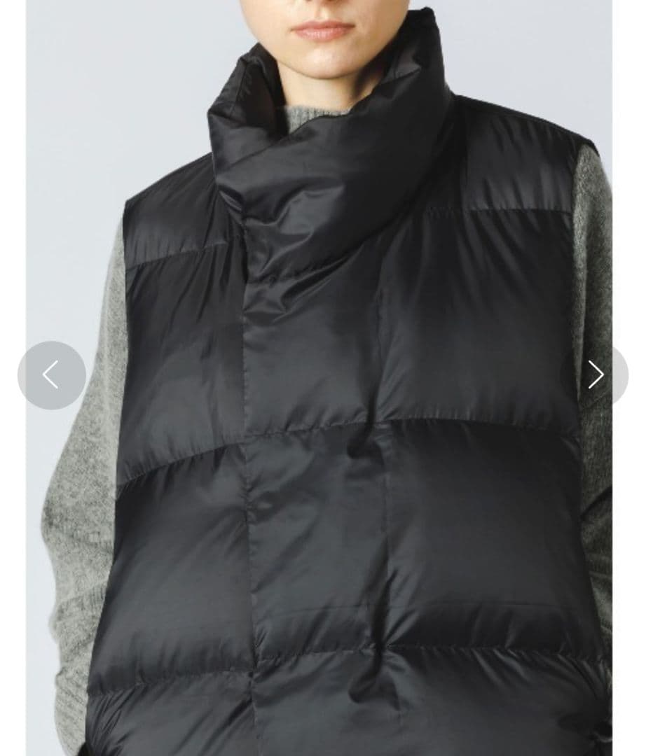 ★新品タグ付★★ミズイロインド ベージュ ダウンベスト ♥大人気品♥4万弱