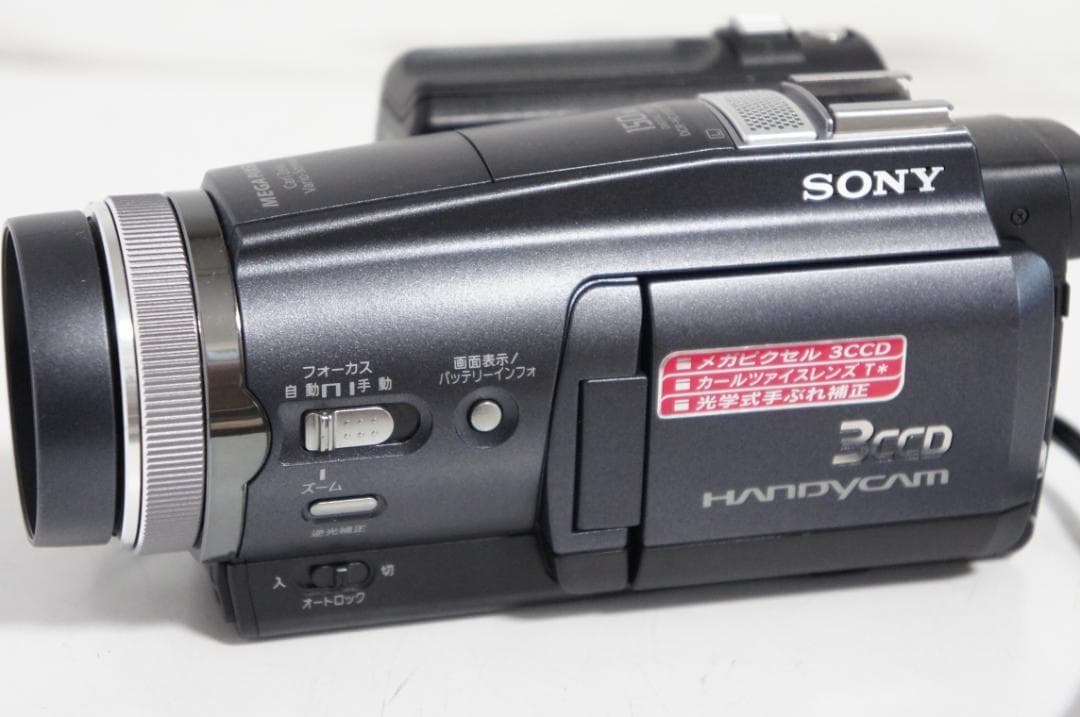 動作美品★DCR HC1000 SONY MiniDVビデオカメラ 1014