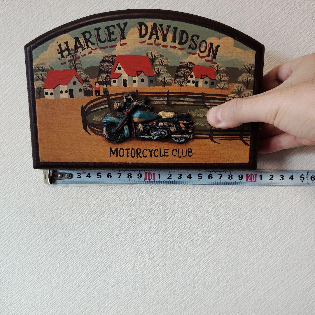 A-細棚上　ハーレーダビットソン　壁掛け　インテリア