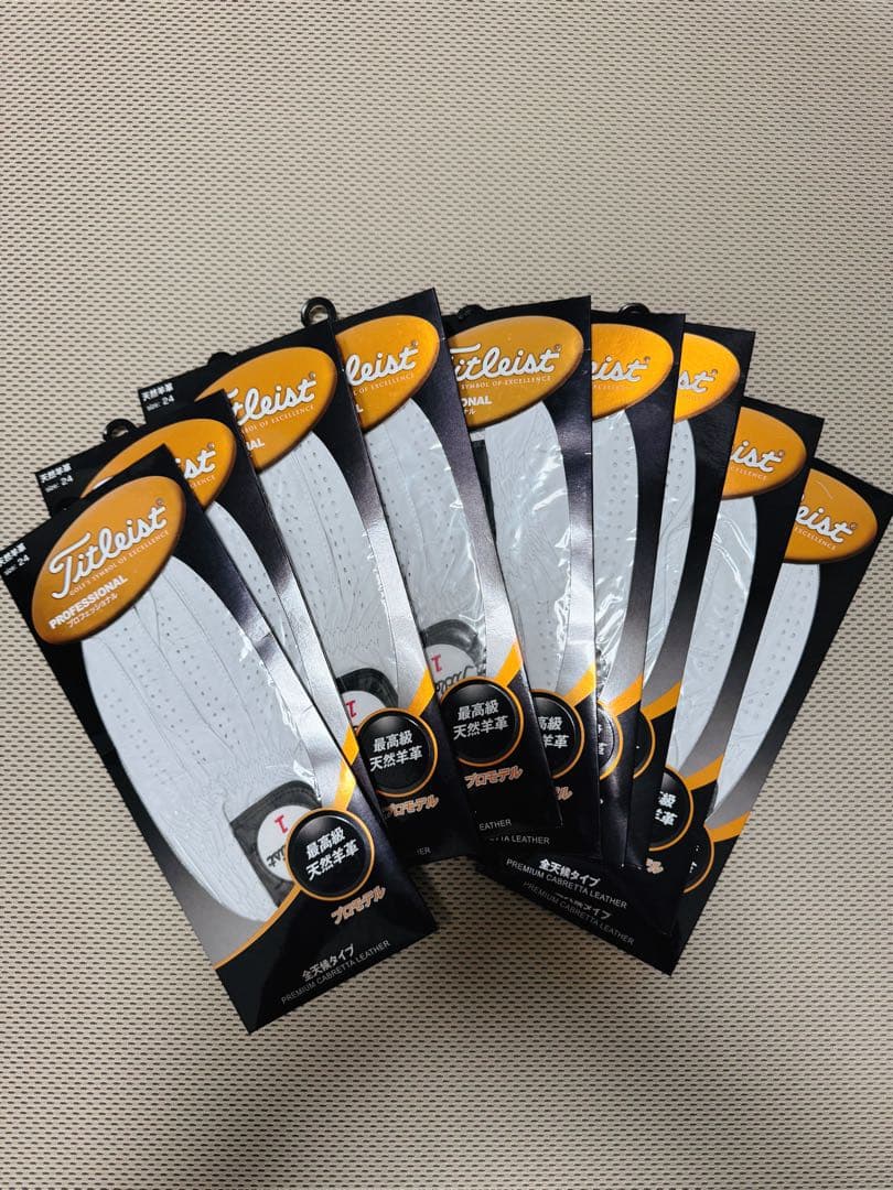 タイトリスト ゴルフ 手袋（9個）