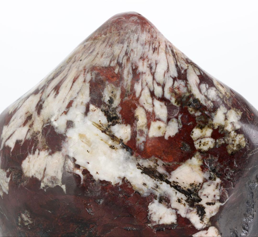 根尾川 菊花石 紋石 共箱 台座付 811g 鑑賞石 原石 自然石 水石 盆石