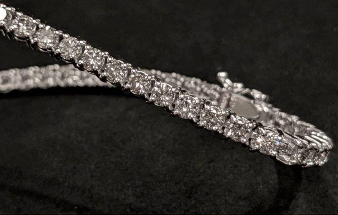 み*た様 5ct テニスブレス　Pt950　ダイヤモンド　プラチナ