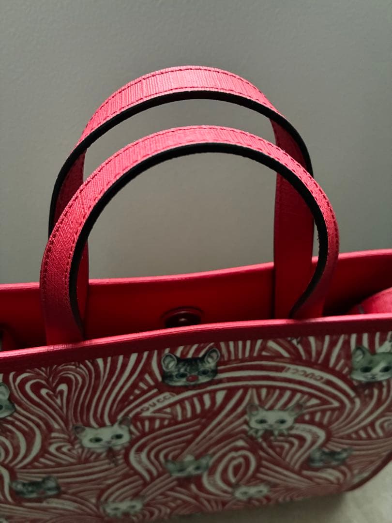 GUCCI ヒグチユウコ チルドレンズ 2wayトートバッグ レッド