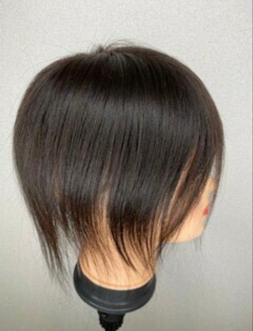 スーパーワイドヘアピース高級人毛100%リアル頭皮二重引き抜き総手植えヘアピース