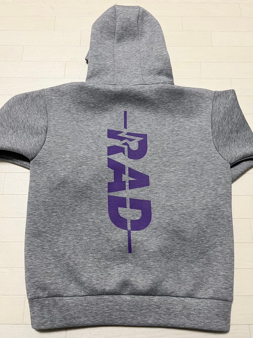 RADSTYLE 9.3oz ダンボールパーカー グレー　高橋優介