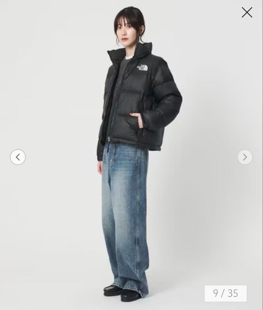 THE NORTH FACE ショートヌプシジャケット　レディースM
